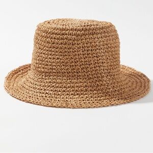 Urban Outfitters straw bucket hat